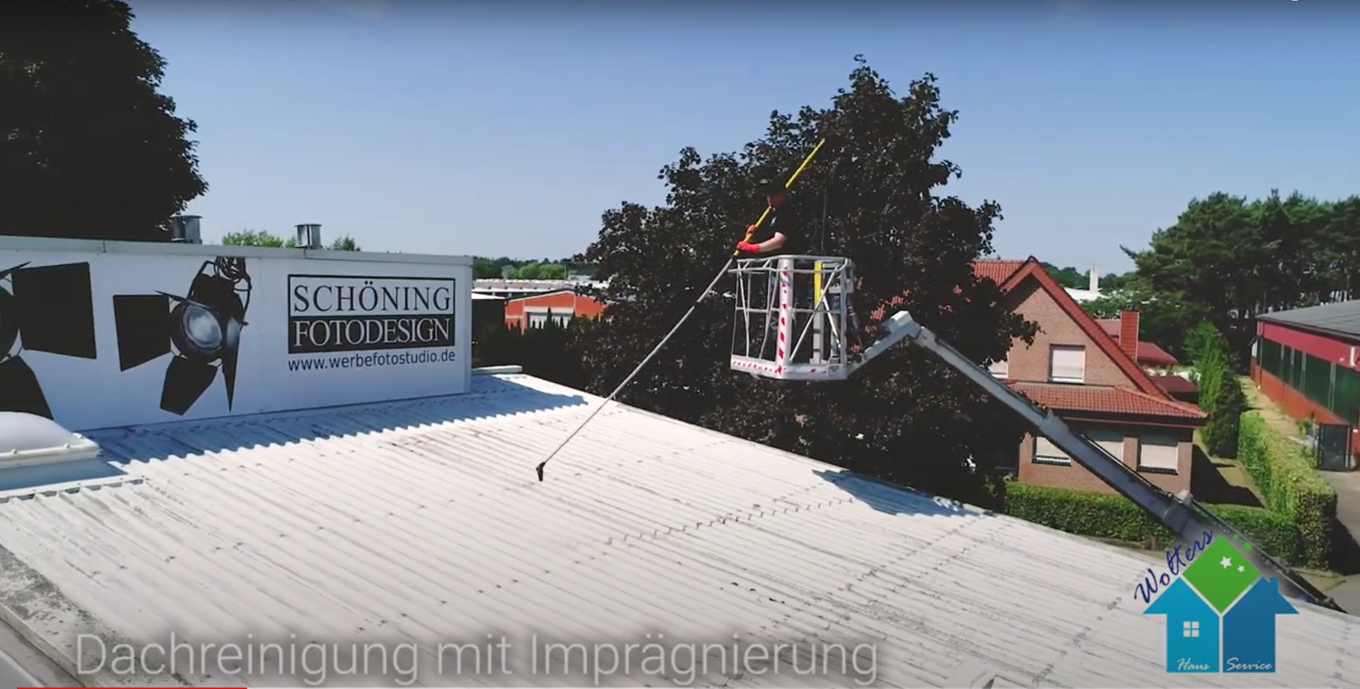 Dach-Komplettreinigung f&uuml;r Kunden in Lohne, Wietmarschen und Umgebung.